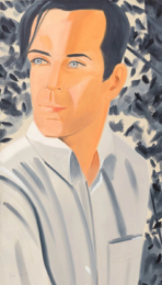 White Shirt (Rob) by Alex Katz at Maune Contemporary