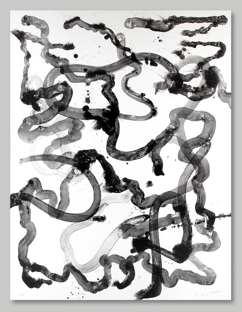 Untitled Abstraction VI by Ed Moses