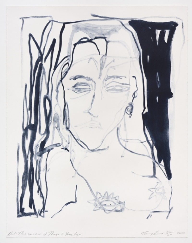 And This was me A Thousand Years Ago by Tracey Emin