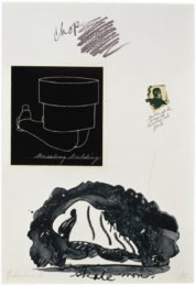 Notes (Kneeling Building) by Claes Oldenburg at Gemini G.E.L. at Joni Moisant Weyl
