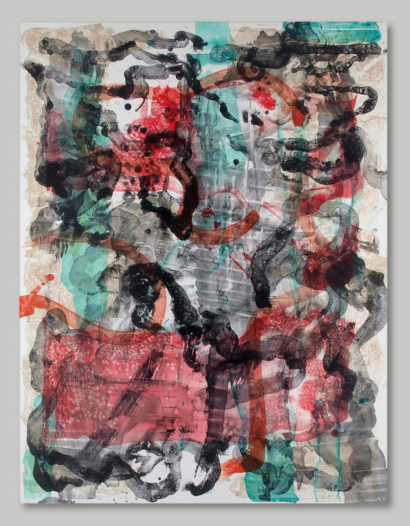 Untitled Abstraction III by Ed Moses