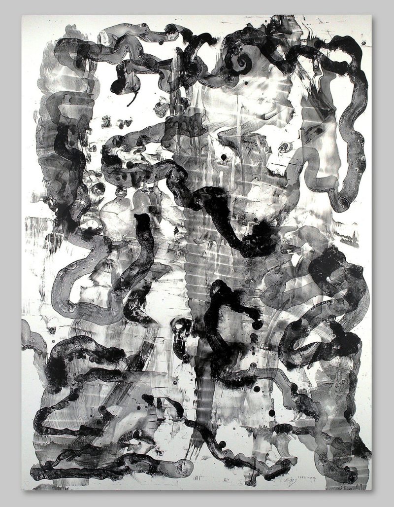 Untitled Abstraction V by Ed Moses