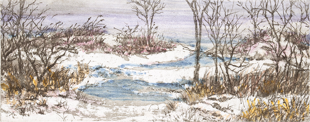 Winter Marsh by Judy Wolgast