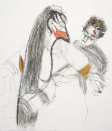 Blue Nile with Daughter by Jesse Howard at Bert Green Fine Art