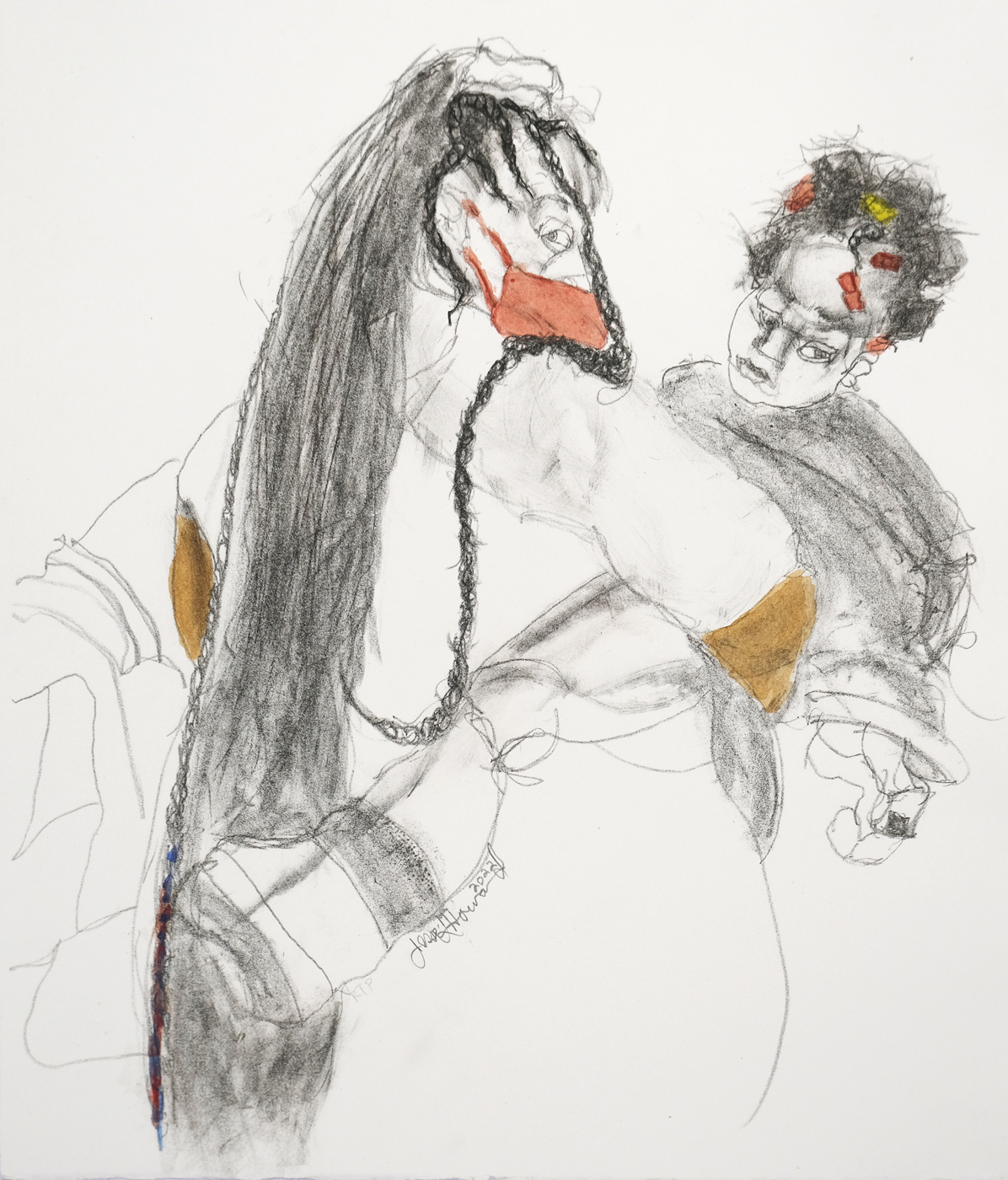 Blue Nile with Daughter by Jesse Howard