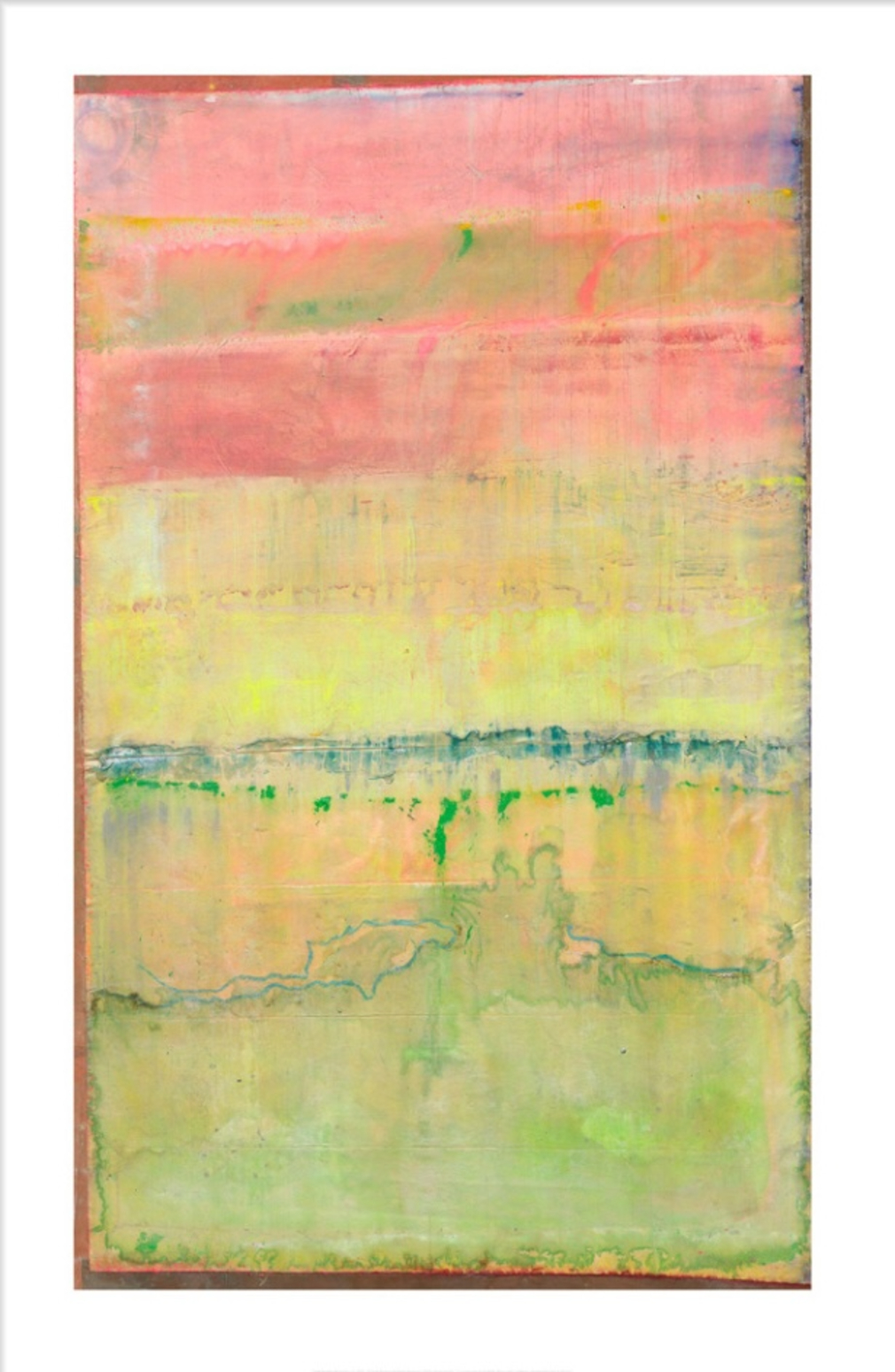 Penumbral Lite by Frank Bowling