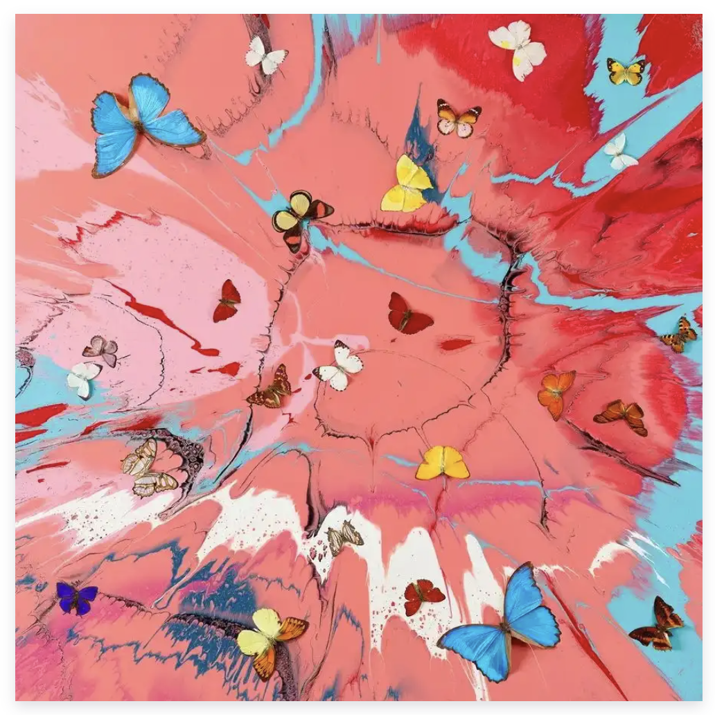 Dreams / H19-2 – Angelic Seraph by Damien Hirst