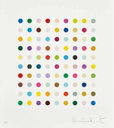 Untitled – spot print B by Damien Hirst at Dovehouse Contemporary