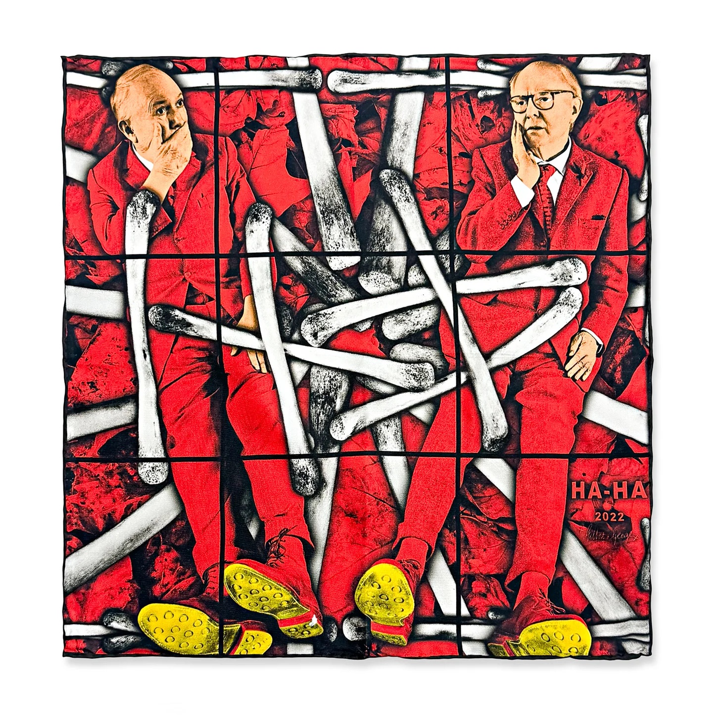 HAHA by Gilbert and George by Gilbert & George