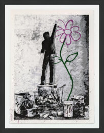 Eternity (rare framed hand finished screen print) by Mr. Brainwash at GallArt.com