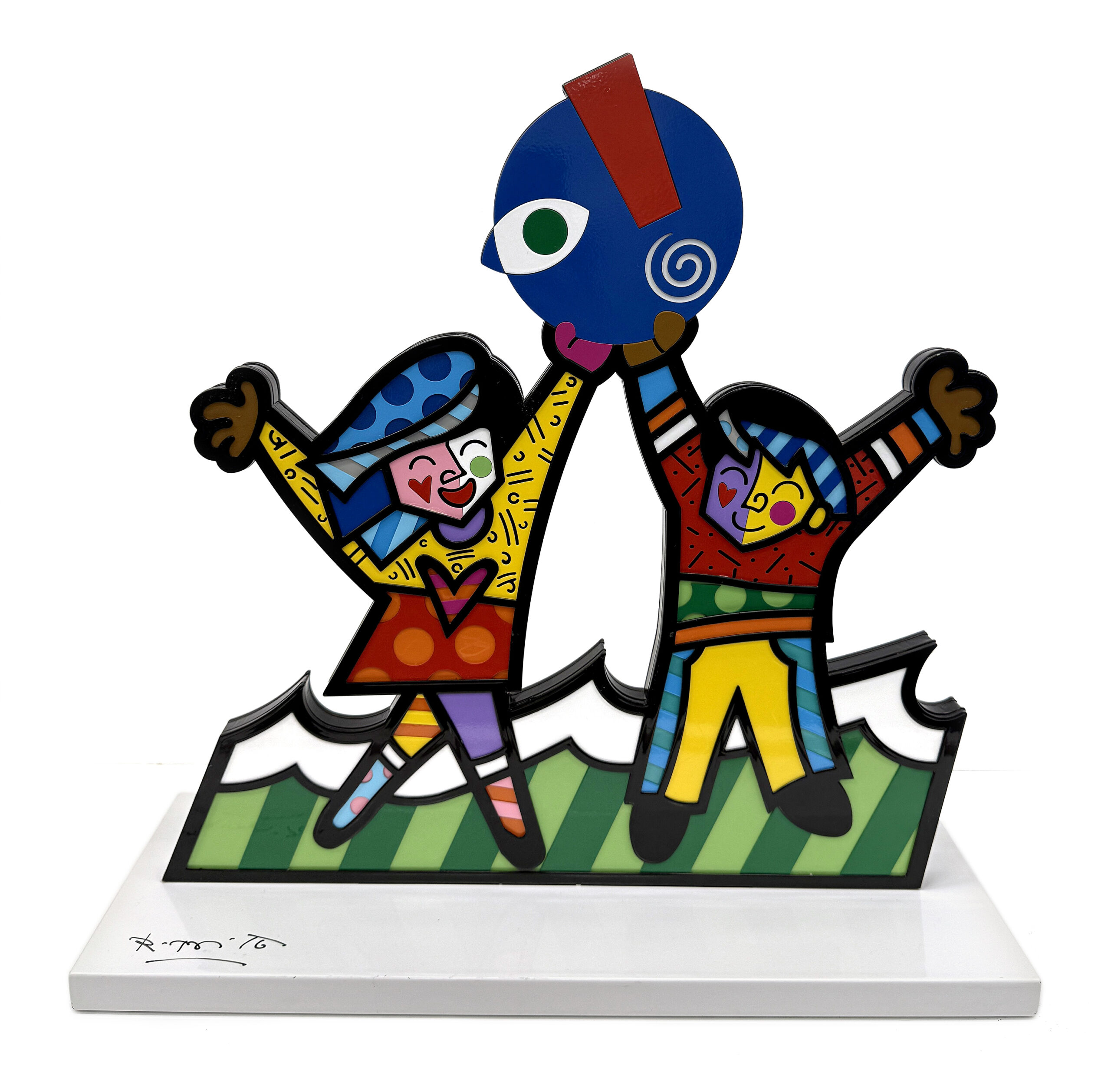 Prototype Miami Children’s Museum (hand signed sculpture) by Romero Britto