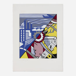 Industry and the Arts (I) by Roy Lichtenstein at Hamilton-Selway Fine Art