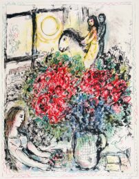 The Ride by Marc Chagall at Gilden's Art Gallery