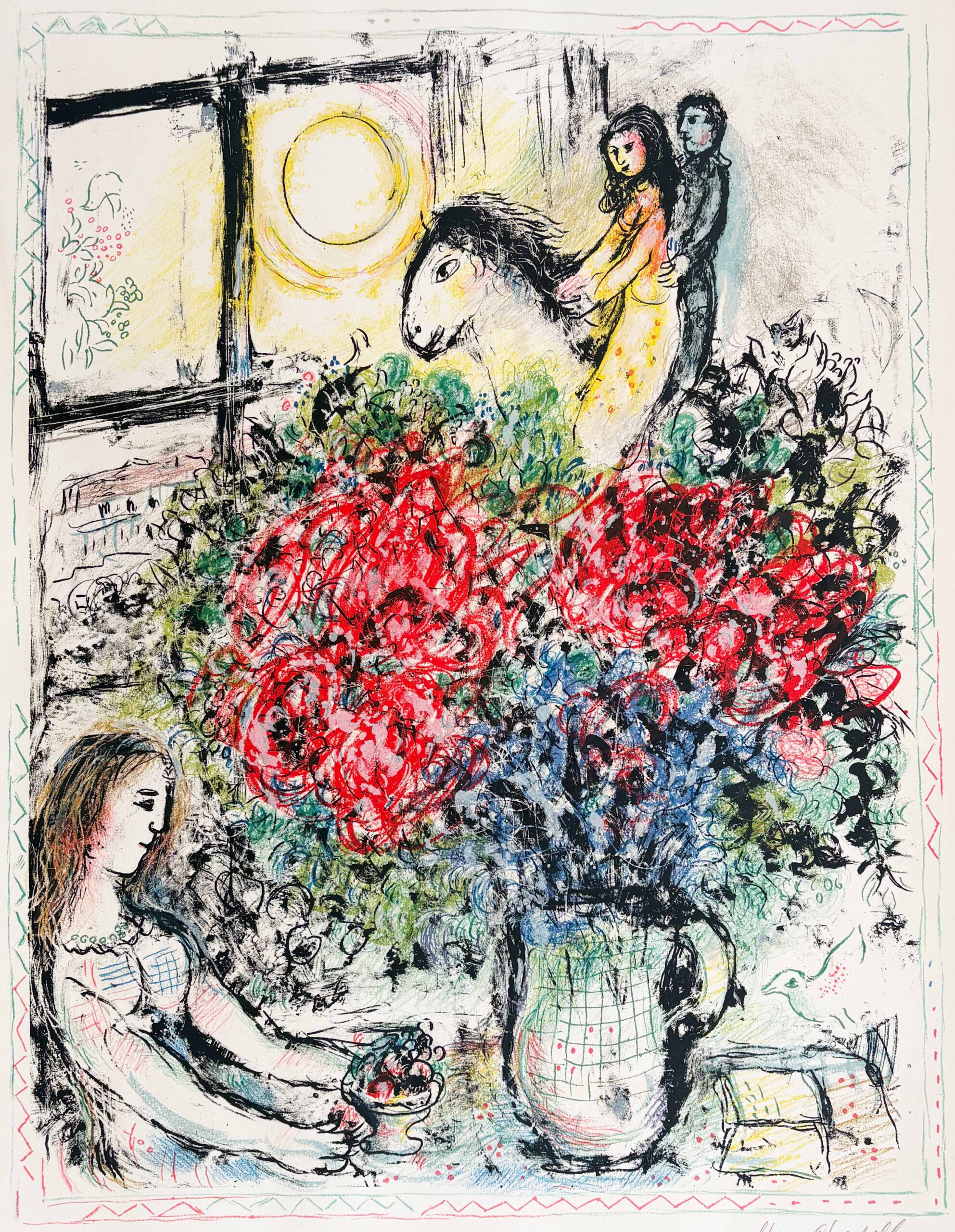 The Ride by Marc Chagall