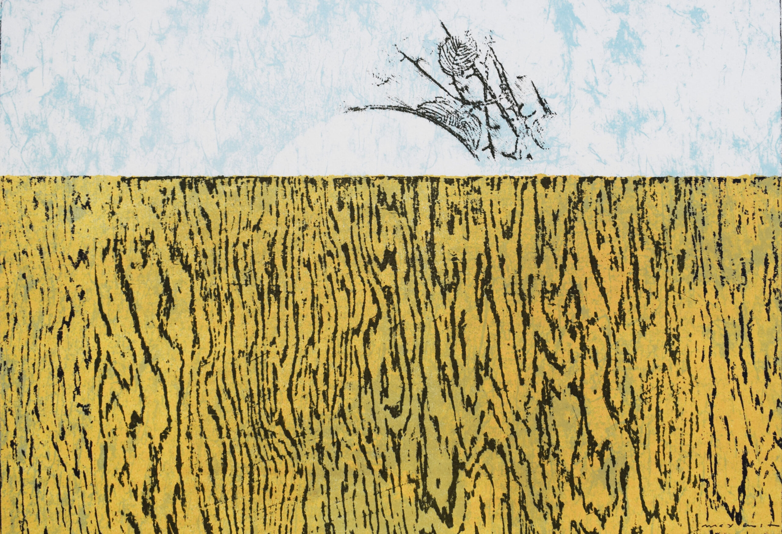 Untitled, from: L’album des Demeures d’Hypnos / The Dwellings of Hypnos by Max Ernst