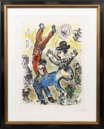 L’Acrobate rouge by Marc Chagall at Epicentrum Art Gallery