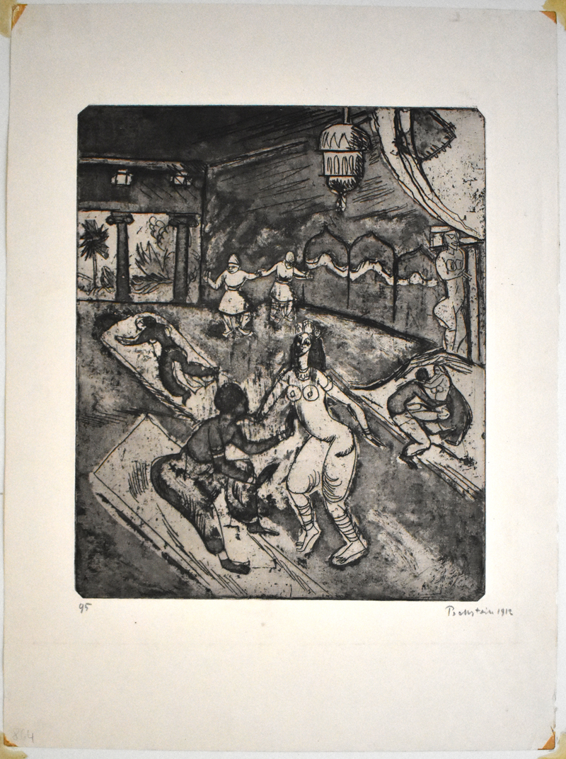 Russian Ballet | Russisches Ballett I by Max Pechstein