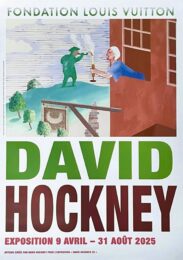 25 Exhibition Louis Vuitton Foundation Poster by David Hockney at Clifton Gallery