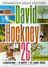 25 Exhibition Louis Vuitton Foundation Poster by David Hockney at Clifton Gallery