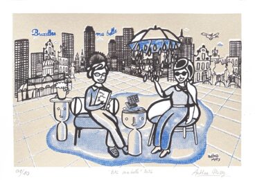 Bruxelles Ma Belle by Anthea Missy at Addicted Art Gallery