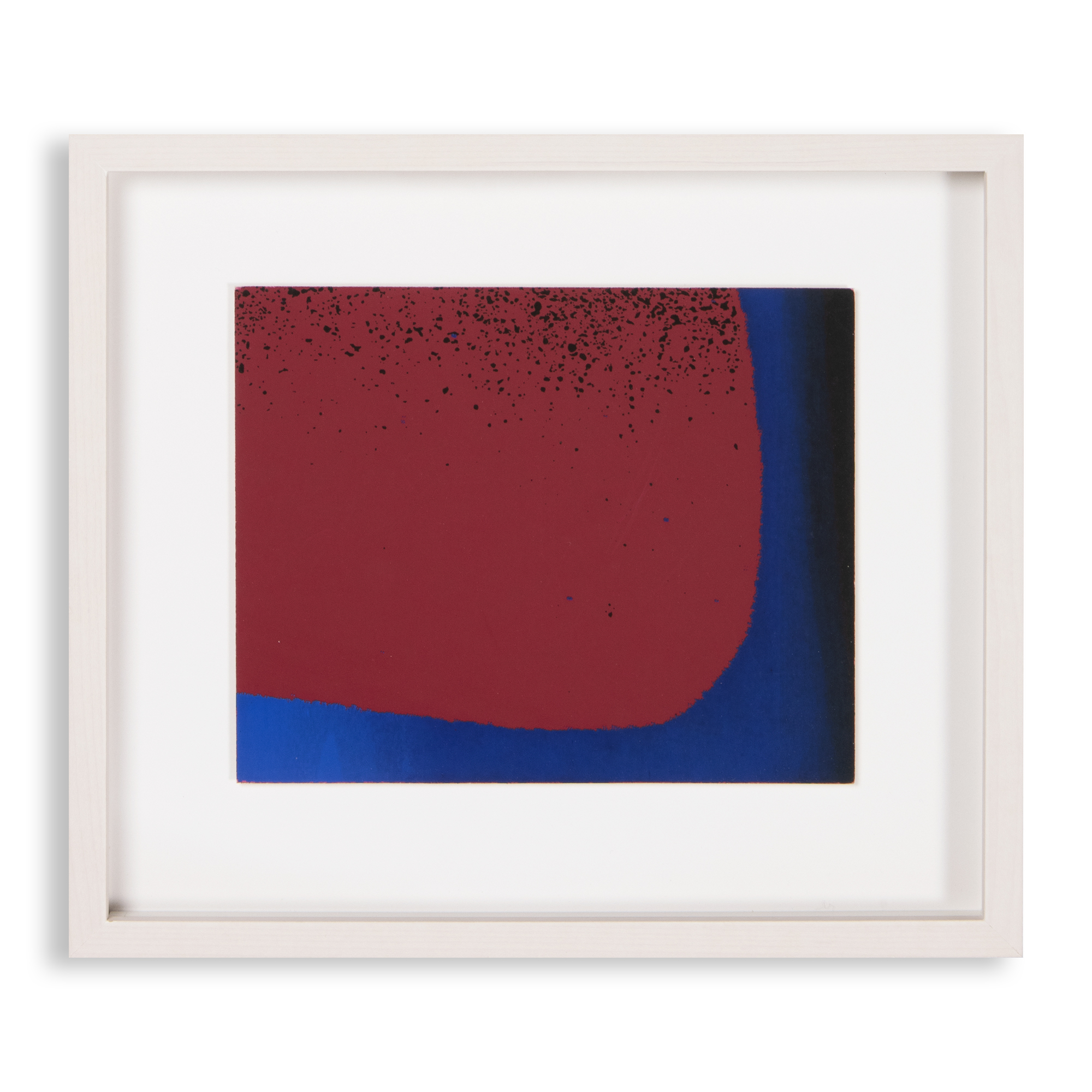 Bluish Red and Blue-Black by Rupprecht Geiger