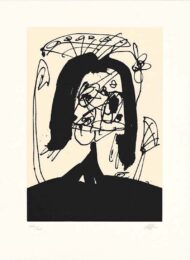 Carmen by Antonio Saura at Vogtle Contemporary