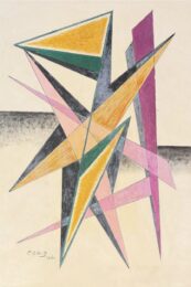 Untitled composition by Cicely de Beers at Robert Fontaine Gallery