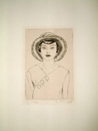 L’Enfant an Chapean de Paille by Etienne Cournault at Editions Graphiques Ltd