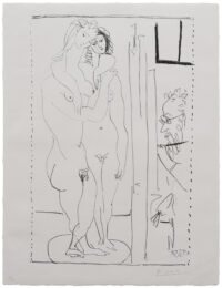 Les deux modèles nus by Pablo Picasso at Galerie Raphael