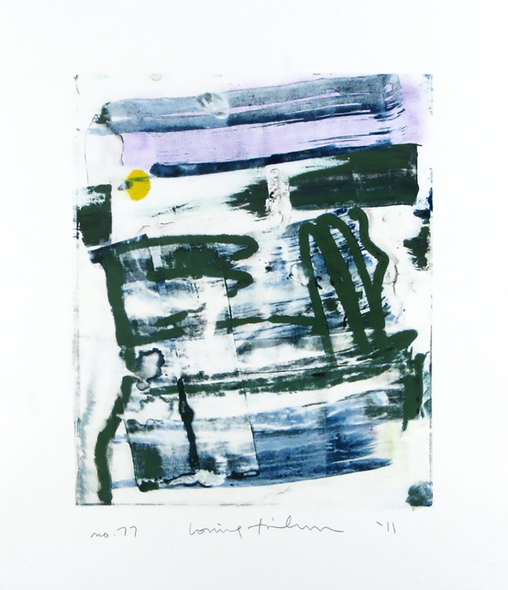 Homage to the Mountains No. 77 by Louise Fishman
