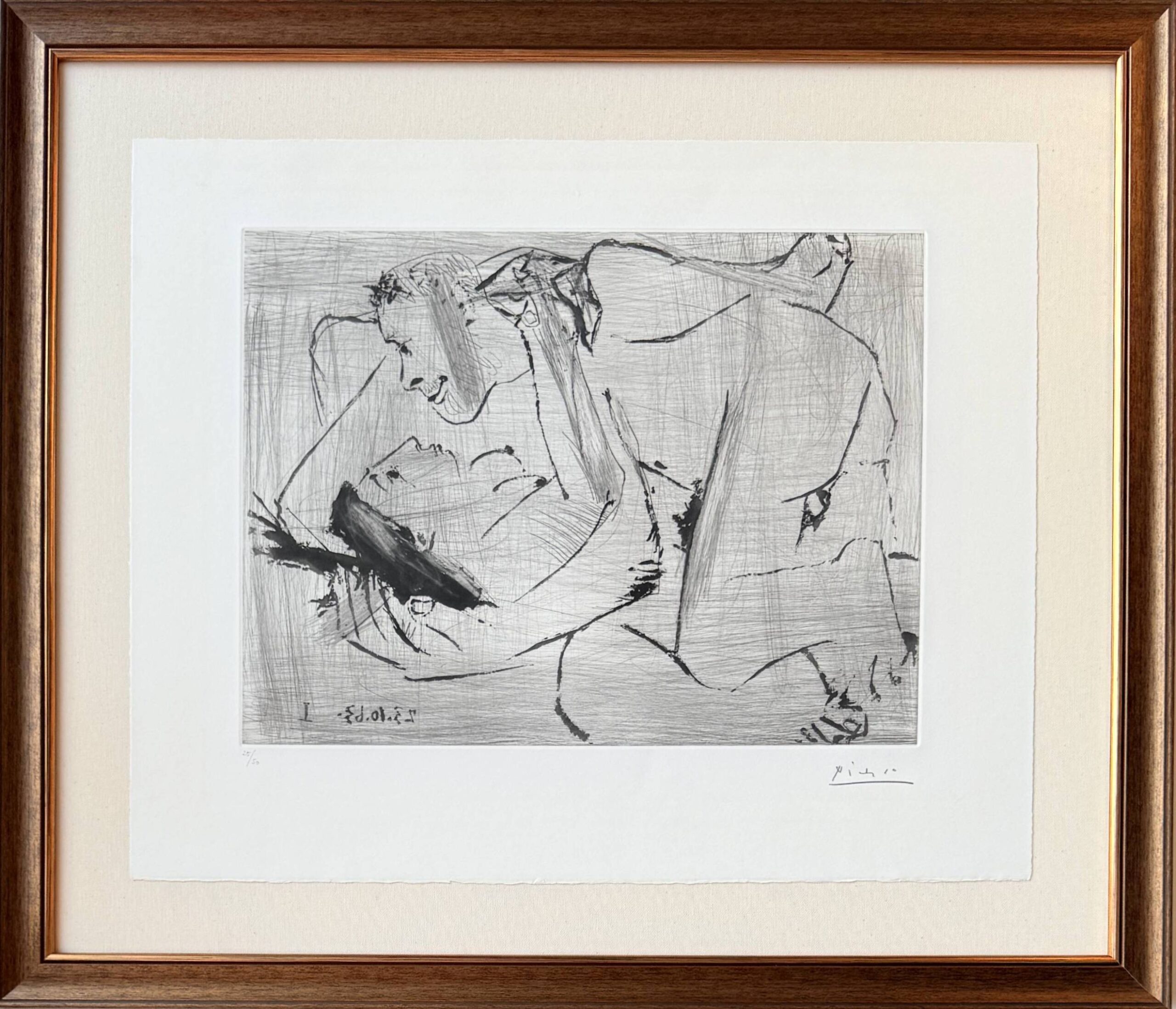 Étreinte VI (Embrace VI) by Pablo Picasso