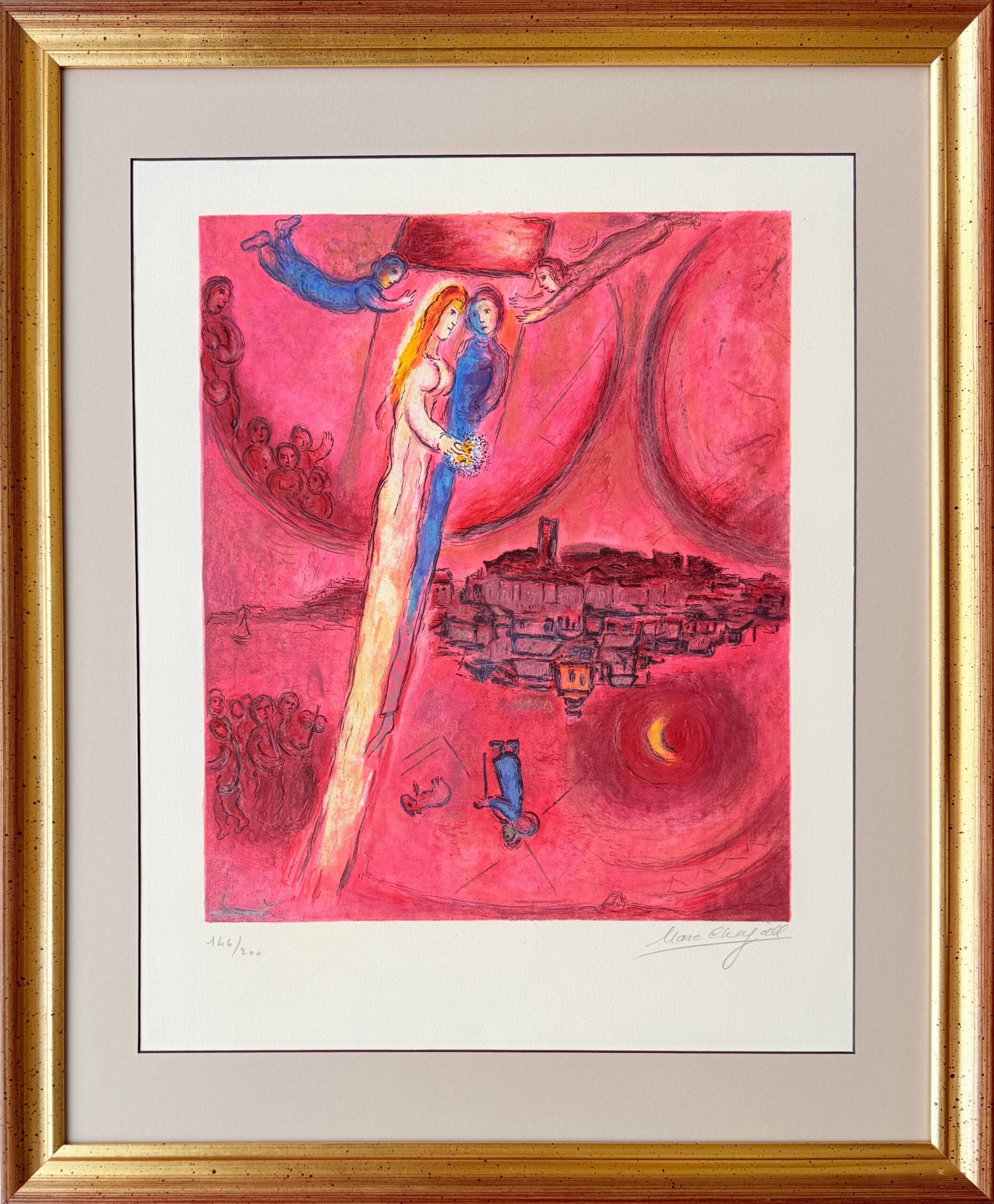 Le Cantique des Cantiques by Marc Chagall