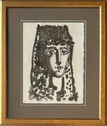 Woman Wearing a Mantilla by Pablo Picasso at Epicentrum Art Gallery