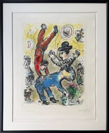 L’Acrobate rouge by Marc Chagall at Epicentrum Art Gallery