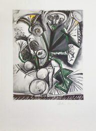 Le Bouquet (Marina Picasso Estate hand signed lithograph) by Pablo Picasso (after) at GallArt.com
