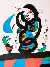 Montroig 1 by Joan Miro at Robin Rosenberg Fine Art