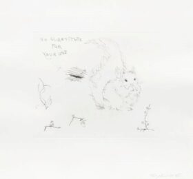 No Substitute For Your love by Tracey Emin at Clifton Gallery