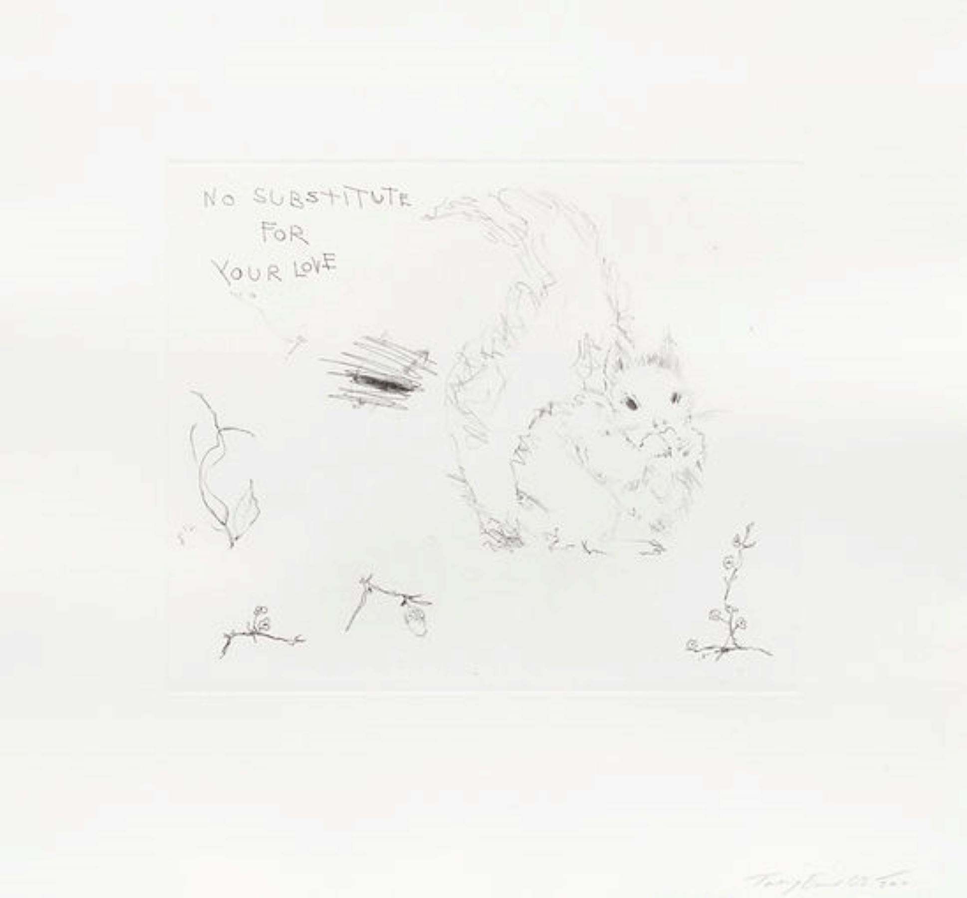 No Substitute For Your love by Tracey Emin