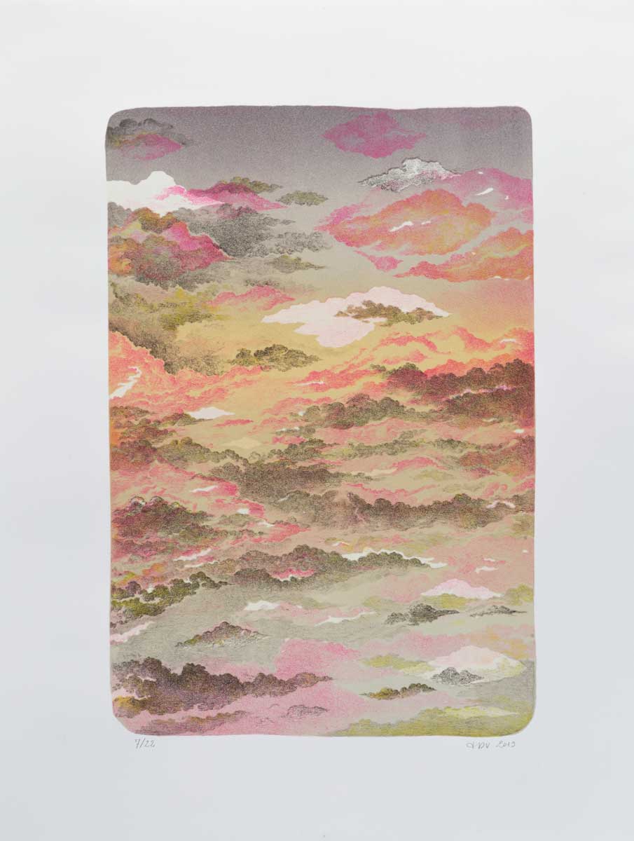 Nuage IV, first state by Mélanie Delattre-Vogt