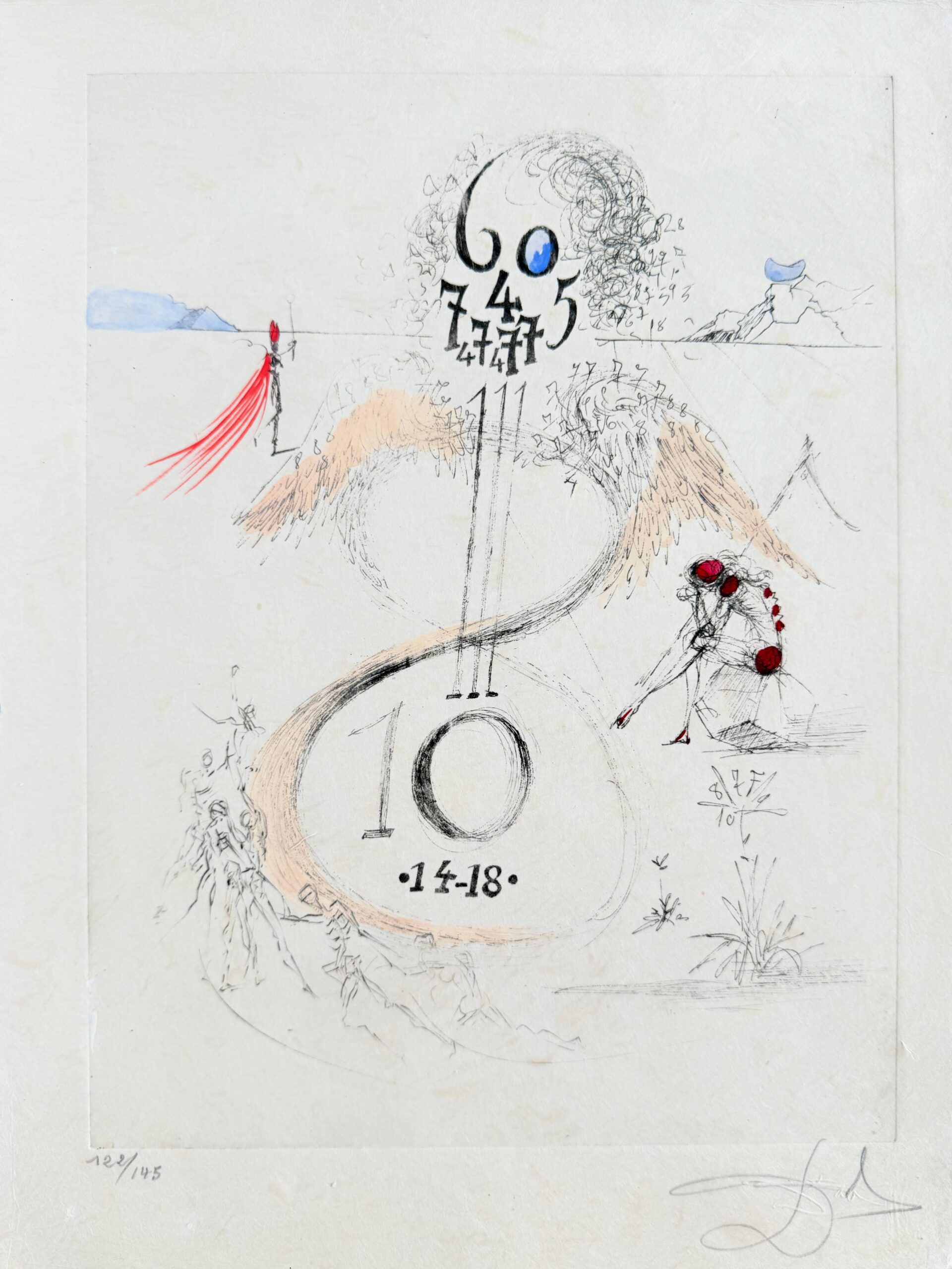Guerre de 1914–1918 (The 1914–18 War) by Salvador Dalí
