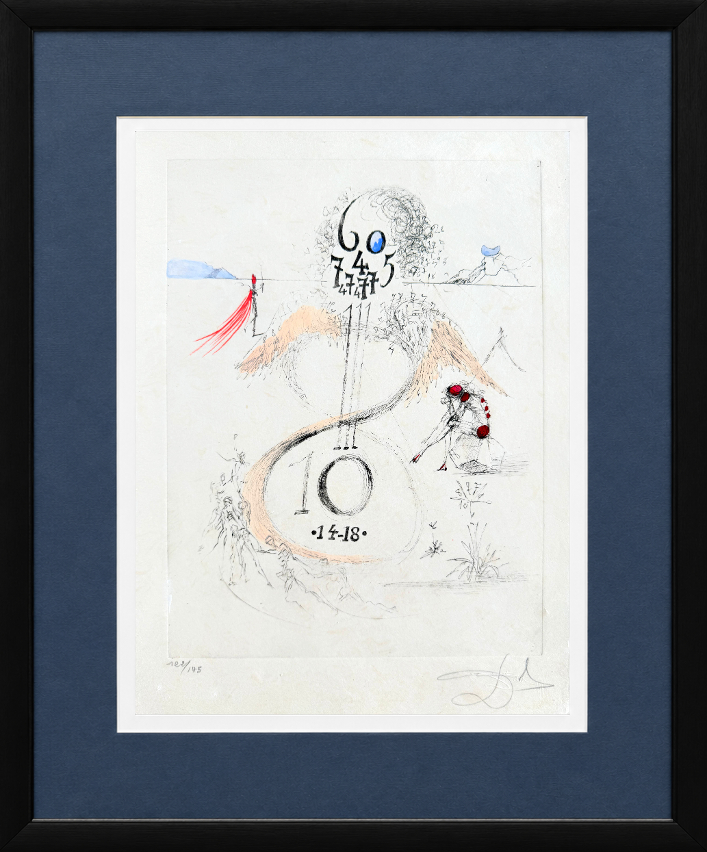Guerre de 1914–1918 (The 1914–18 War) by Salvador Dalí