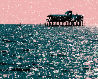 Stilt House (Pink) by Anastasia Samoylova at Graphicstudio