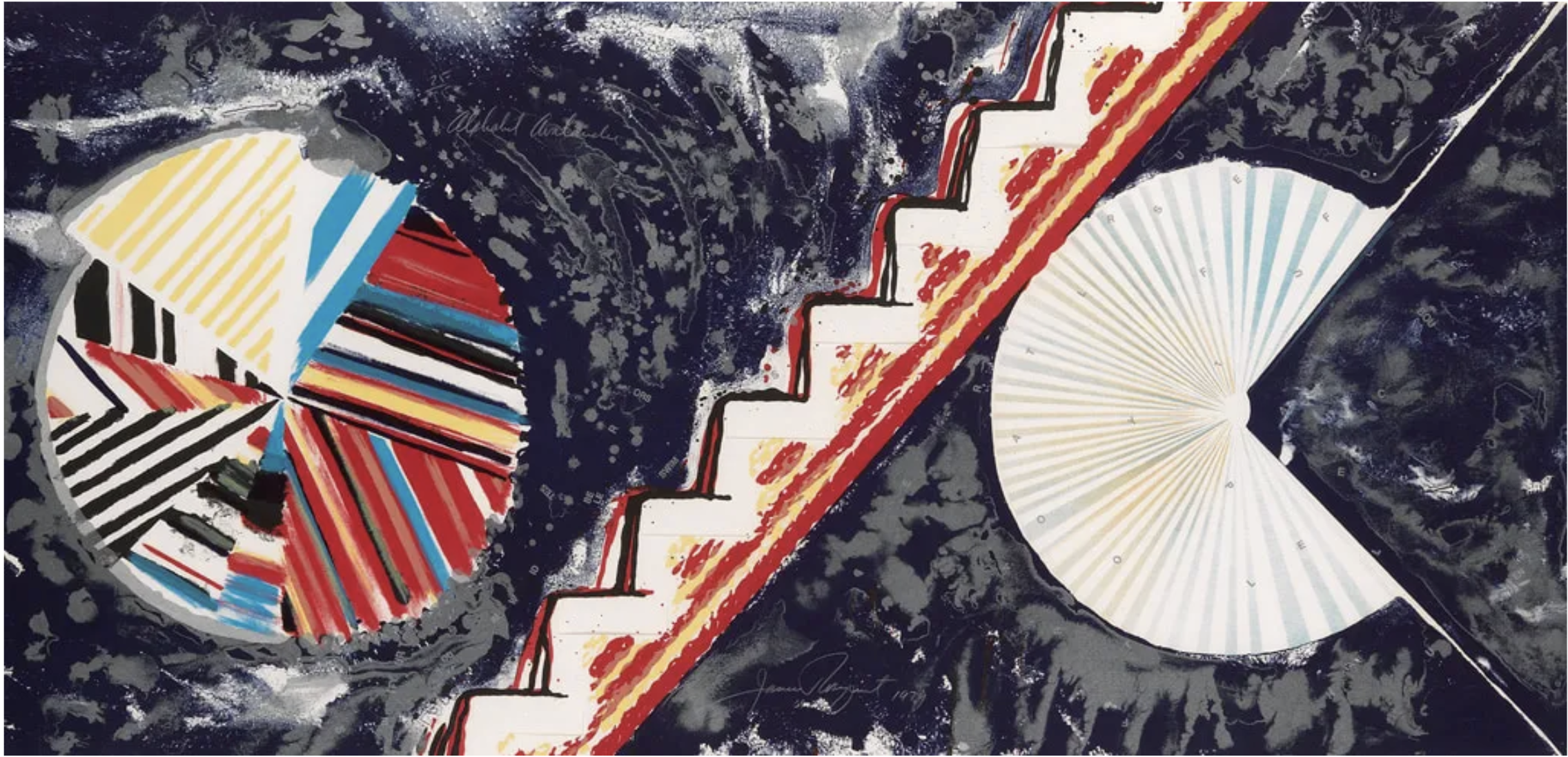 Alphabet Avalanche by James Rosenquist