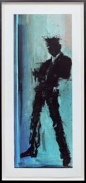Standing Shadow – Blue by Richard Hambleton at Clifton Gallery