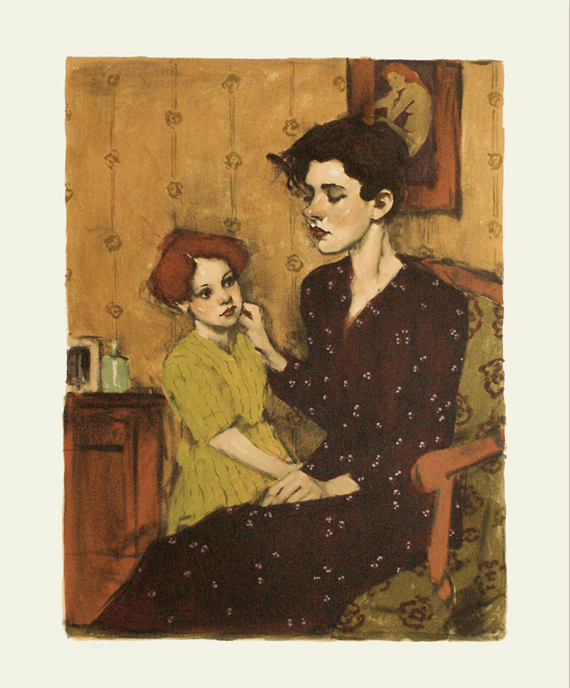 A Mothers Touch II by Malcolm Liepke