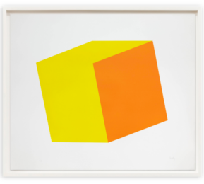 Yellow / Orange by Ellsworth Kelly at Mary Ryan Gallery