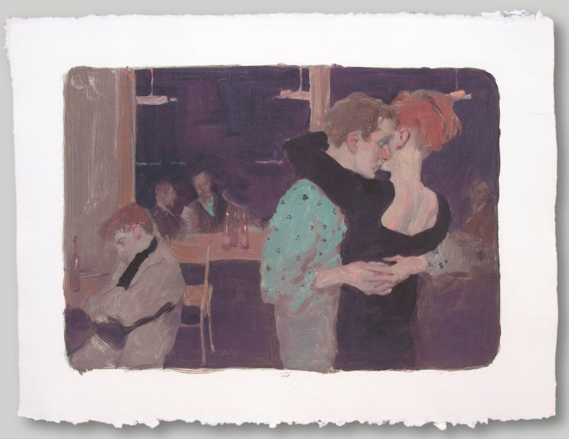Dancers by Malcolm Liepke