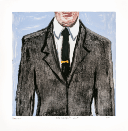 DB Cooper’s Suit 1 by Richard Bosman at Tandem Press (IFPDA)