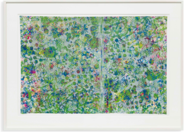A Fog in the Hollow by Sam Gilliam at Mary Ryan Gallery