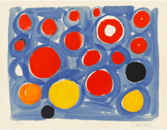 Blue by Alexander Calder at Mary Ryan Gallery